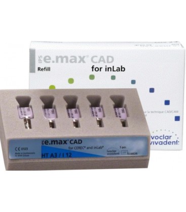 IPS e.max CAD Cerec/InLab HT A3 I12 5 szt.