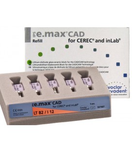 IPS e.max CAD Cerec/InLab LT B2 I12 5 szt.