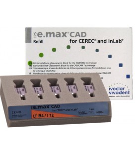 IPS e.max CAD Cerec/InLab LT B4 I12 5 szt.