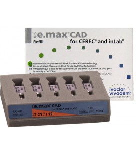 IPS e.max CAD Cerec/InLab LT C1 I12 5 szt.