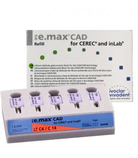 IPS e.max CAD Cerec/InLab LT C4 C14 5 szt.