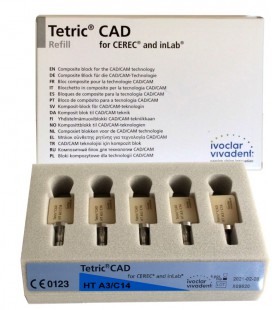 Tetric CAD Cerec/inLab HT A3 C14 5 szt.