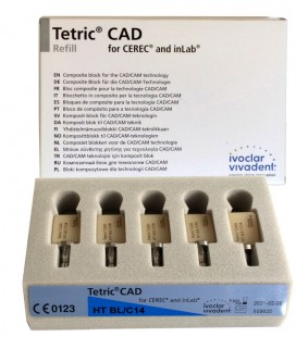 Tetric CAD Cerec/inLab HT BL C14 5 szt.