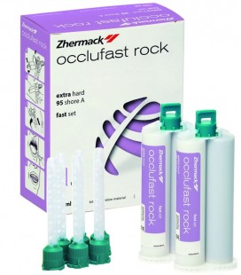 Occlufast Rock 2 x 50 ml + 12 large mixing tips