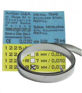 Taśma metalowa Anger Refill 5 mm × 0,030 mm × 3 m