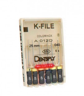 Pilnik K-file Colorinox 040 6 szt.