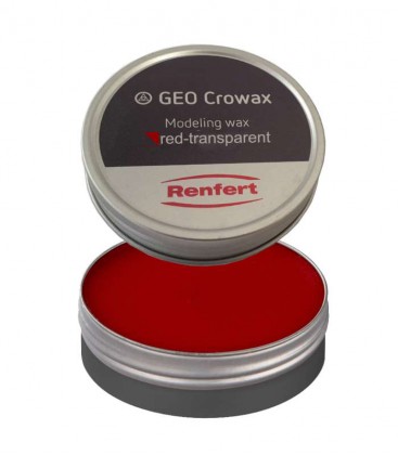 Wosk Crowax, czerwony-transparentny 100 g