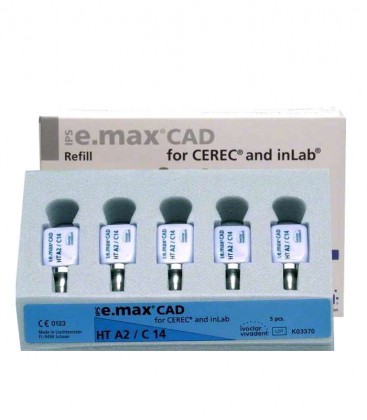 IPS e.max CAD Cerec/InLab HT A2 C14 5 szt.