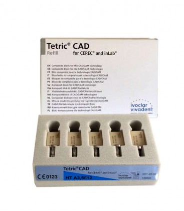 Tetric CAD Cerec/inLab HT A3,5 I12 5 szt.