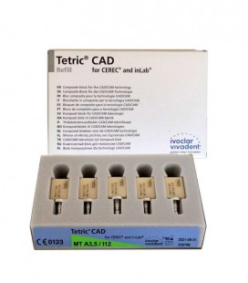 Tetric CAD Cerec/inLab MT A3,5 I12 5 szt.