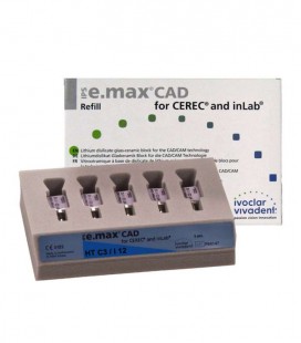 IPS e.max CAD Cerec/InLab HT C3 I12 5 szt.