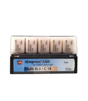 Empress CAD CEREC/inLab Multi BL3 C14 5 szt.