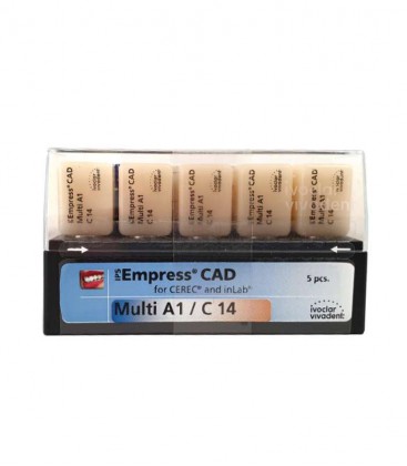 Empress CAD CEREC/inLab Multi A1 C14 5 szt.