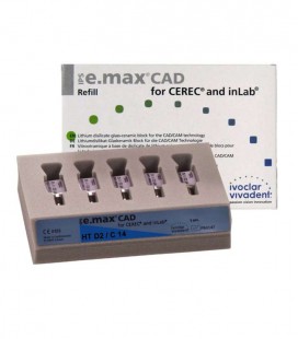 IPS e.max CAD Cerec/InLab HT D2 C14 5 szt.