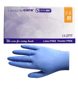 Rękawice Sempercare nitrylowe Skin2, XS 200 szt.