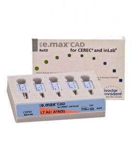 IPS e.max CAD Cerec/inLab LT A2 A16(S) 5 szt.