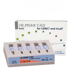 IPS e.max CAD Cerec/InLab LT A2 C14 5 szt.