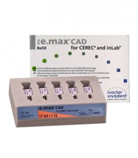 IPS e.max CAD Cerec/InLab LT A2 I12 5 szt.