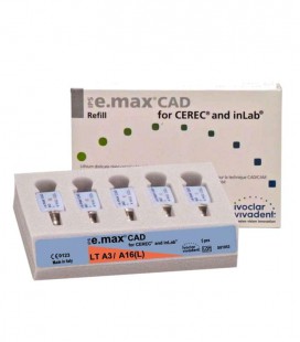IPS e.max CAD Cerec/inLab LT A3 A16(L) 5 szt.