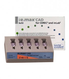 IPS e.max CAD Cerec/InLab LT A3 I12 5 szt.