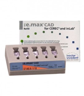 IPS e.max CAD Cerec/InLab LT A3,5 I12 5 szt.