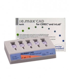 IPS e.max CAD Cerec/InLab LT A4 I12 5 szt.