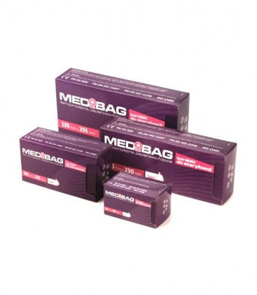 Torebki Medibag do sterylizacji 57 mm × 105 mm 200 szt.