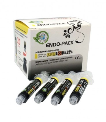 Endo-Pack dozowniki do Chloraxid 5,25%, 20 szt.
