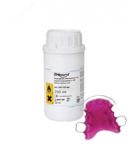 Orthocryl płyn neonowy różowy 250 ml