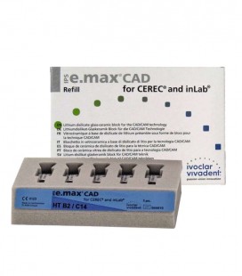 IPS e.max CAD Cerec/InLab HT B2 C14 5 szt.