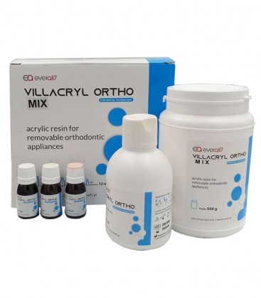 Villacryl Ortho Mix 500 g + 250 ml + barwnik 3 × 15 ml