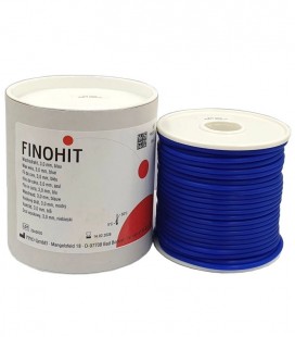 Finohit, drut woskowy średnio twardy niebieski 3,0 mm 250 g