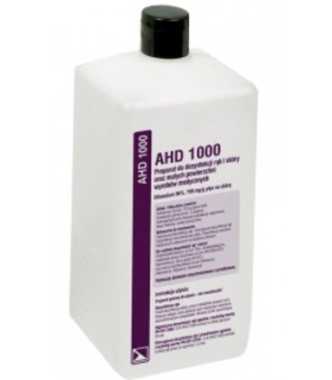 AHD 1000 alkoholowy płyn do dezynfekcji rąk i skóry.
