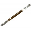 Nożyk do wosku Falcon typ Lessmann, uchwyt drewniany 130 mm
