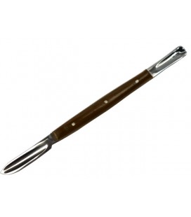 Nożyk do wosku Falcon typ Lessmann, uchwyt drewniany 175 mm