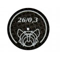 Tarcza Motyl zbrojona 26 x 0,3 mm BF
